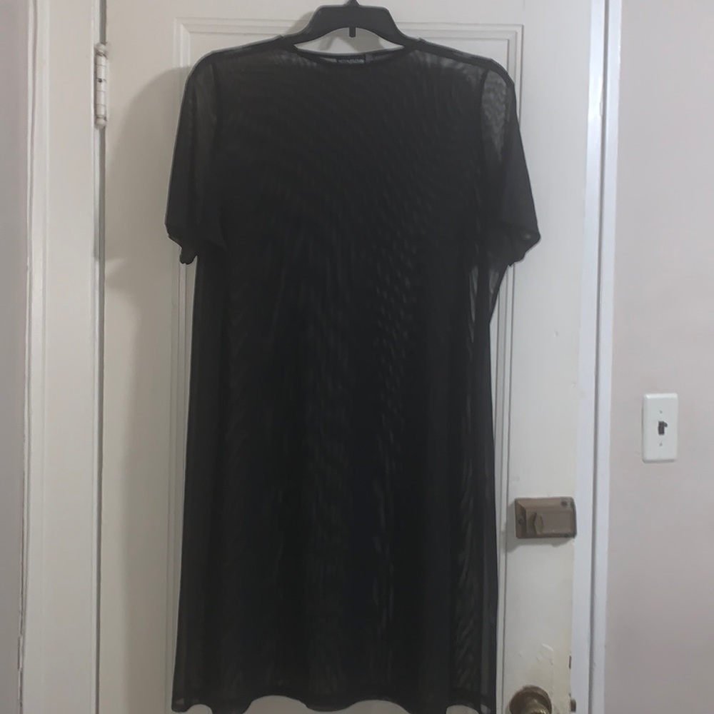 Pretty Little Thing Mesh Dress/Cover Up